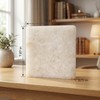 Natural White Quartz Cutting Board, 7.9" x 7.9" x 0.7"
