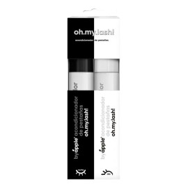 Rímel Acondicionador By Apple Oh.My.Lash! Transparente Pack 2 Pzas Crecimiento Pestañas
