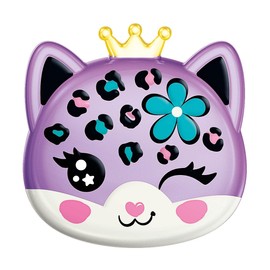 Clementoni 18822 Crazy Chic - Lovely Eyeshadow: Leopard - Eyeshadow Makeup Safe and Hypoallergenic Cosmetic Set for Girls 6 Years, Easy to Wash with Water, Multicoloured