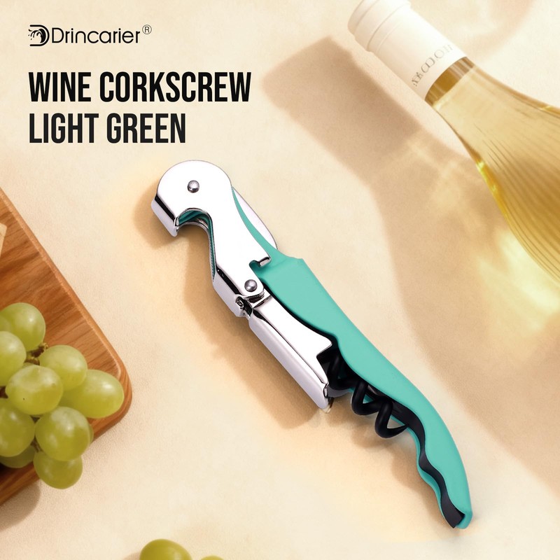 Soft Velvet Touch Waiters Double Hinge Corkscrew Wine Key Bottle