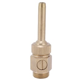 Pond Valve Nozzle,Externally Threaded Brass Straight Head High Hardness Pool Fountain Amusement Parks Museums Garden Fountain Nozzles(4 Points 1/2)