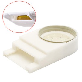 Bee hive Entrance Feeder,Entrance Bee Feeder, Bee Feeder for Beehives Includes Lids Fits Most Small Mouth Canning Feeder and Waterer(4 Pack)