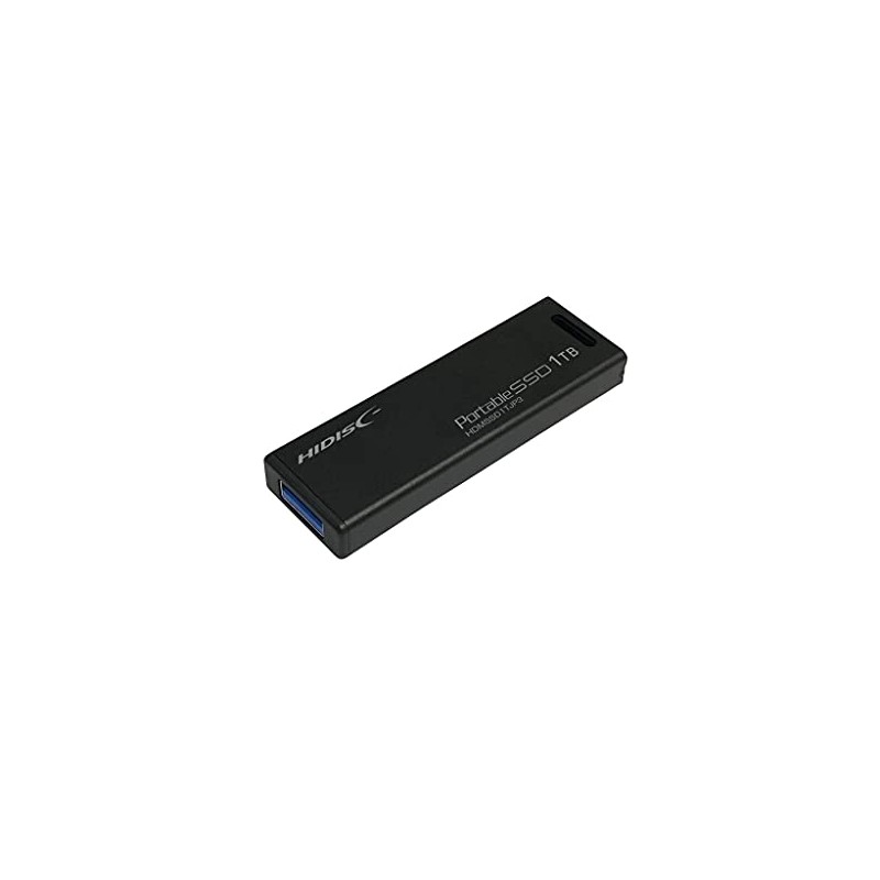 HIDISC 1TB HDMSSD1TJP3R USB 3.2 Gen2 Compatible Data/Recording MiniStick Portable