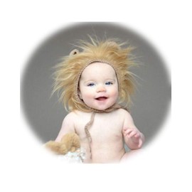 Coberllus Newborn Photography Props Monthly Baby Photo Props Outfits Crochet Knitted Lion Hat for Boys Girls Photography Shoot
