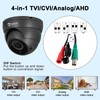 Anpviz 5MP Analog CCTV Camera, HD 4-in-1(TVI/AHD/CVI/CVBS), 4X Manual Focus/Zoom