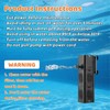 Cold Plunge Filter with 2 Water Flow Outlet, 500 GPH