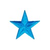2 1/2 INCH Teal Star Patch Symbol Space Night Sky