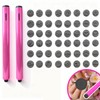 AOUWEY 48 Pcs Nail Stamp Pen Set