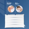 MINUPWELL 2 Packs Ultra Thin Pillows, Flat Pillows for Sleeping