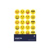 PAPERZIP – Happy and Sad Emoji Faces – 48 Stickers,