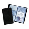 SIGEL VZ171 Business Card Holder for 120 Cards Black