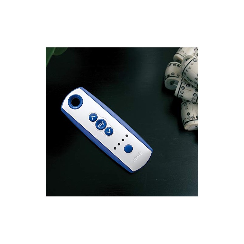 Somfy Telis 4 RTS Patio Remote, White / Blue