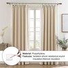 20 Pcs Curtain Spacers, Plastic Spacers for Eyelet Curtains, 50mm