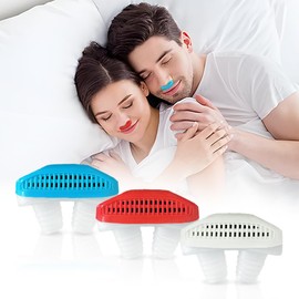 TTPSRY Schnarchstopper für Männer und Frauen Weiches Silikon Wiederverwendbar Anti Schnarch Hilfe Beim Schnarchen Verbessert Schlaf und Atmung