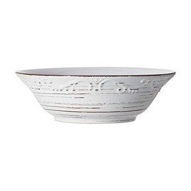 Pfaltzgraff Trellis Serve Bowl, 9", White