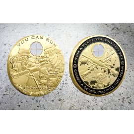 U S ARMY SNIPER "ONE SHOT*ONE KILL" Challenge Coin  82nd Airborne