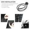 Car Rear Tonneau Covers String Strap OEM#1K6863447A,Practical Car Trunk Cover
