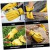 Ipetboom 1 Pair Heat Resistant Scalding Grill Gloves Mitts for