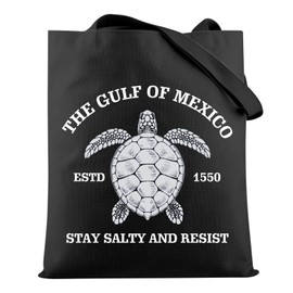 Gulf Coast Lover Mexico Vacation Gift Mexico Beach Tote Bag Trip Gift (gulf B CA)