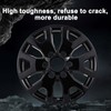 TULALUX Wheel Skins Compatible with Toyota Tacoma 2024-2025; Glossy Black