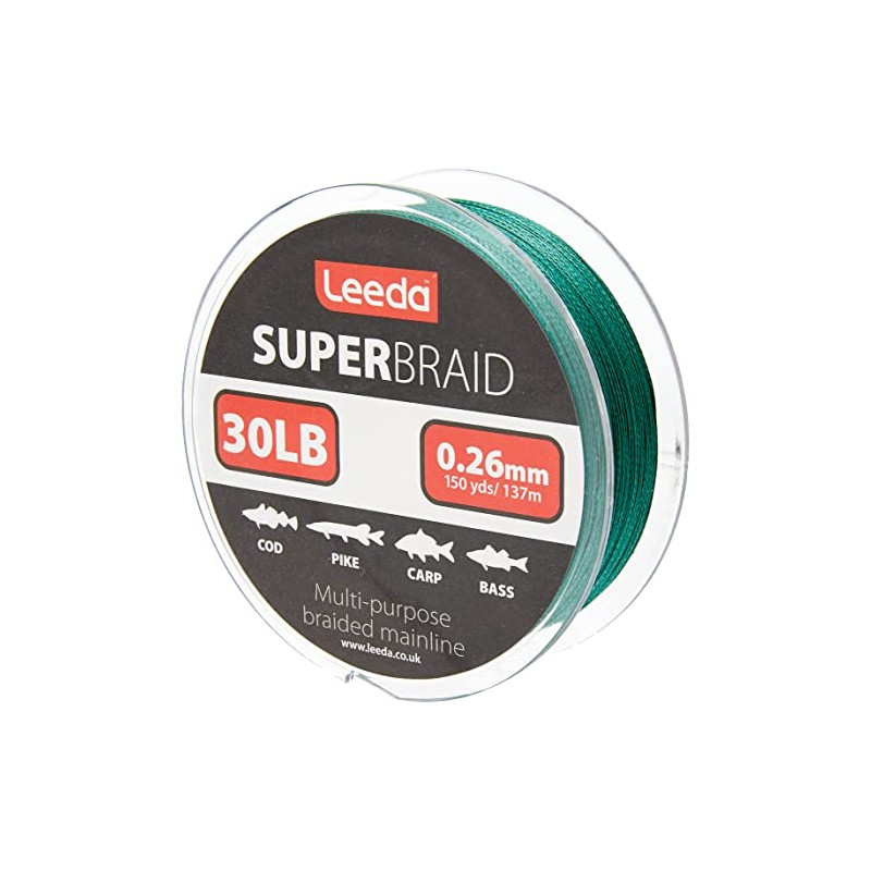 LEEDA Super Braid 137 m, andere, 30 lb