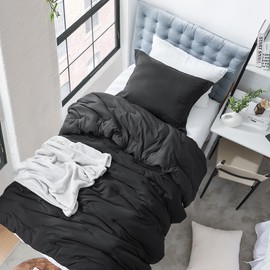 Coma Inducer Yoga Pants Oversized King Cooling Comforter Set - Black