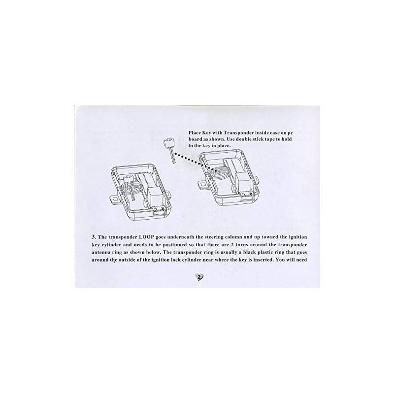 BANVIE Car Immobilizer Transponder Bypass Module for Chip Key (a