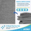 AIDEA AIDEA Microfibre Cloth Pack of 8, Multifunctional Reusable Cleaning