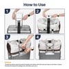 Adjustable Elastic Luggage Bungee Connector Straps, Carry-On Suitcase Add Bag