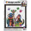 Design Works Crafts Patchwork Dogs Counted Cross Stitch Kit, Various