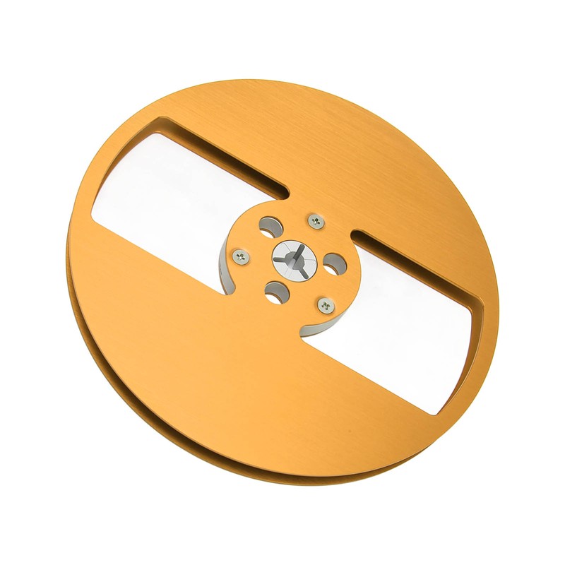 1/4 7 Inch Empty Tape Reel Aluminum Alloy 2 Holes
