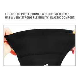 DEMMET Neoprene Water Socks 1.5mm/3mm/5mm Wetsuit Diving Socks High Elastic Soft Comfortable Non-slip Sand Proof Beach Volleyball Shoes Diving Boots for Outdoor Sports