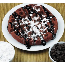 LollyWaffle Red Velvet Waffle Mix, 20 Lbs. --Individual 1 Lbs Bags -- Red Velvet Waffle Mix for Waffle on a Stick Machines