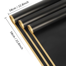 JYJLLM 20 sheets tissue paper for wrapping gifts，wrapping paper，Color Flower Wrapping Paper,Waterproof bouquet wrapping paper Used for DIY crafts,Flower shop bouquet packaging (Purple)