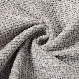 ZWJD Cushion Cover 40 x 40 cm, Set of 2 Chenille Cushion Covers, Sofa Cushion Covers, Light Grey, Decorative Cushion, Soft Sofa Cushion Cover for Couch, Bed and Living Room, Home Decoration, Luxury