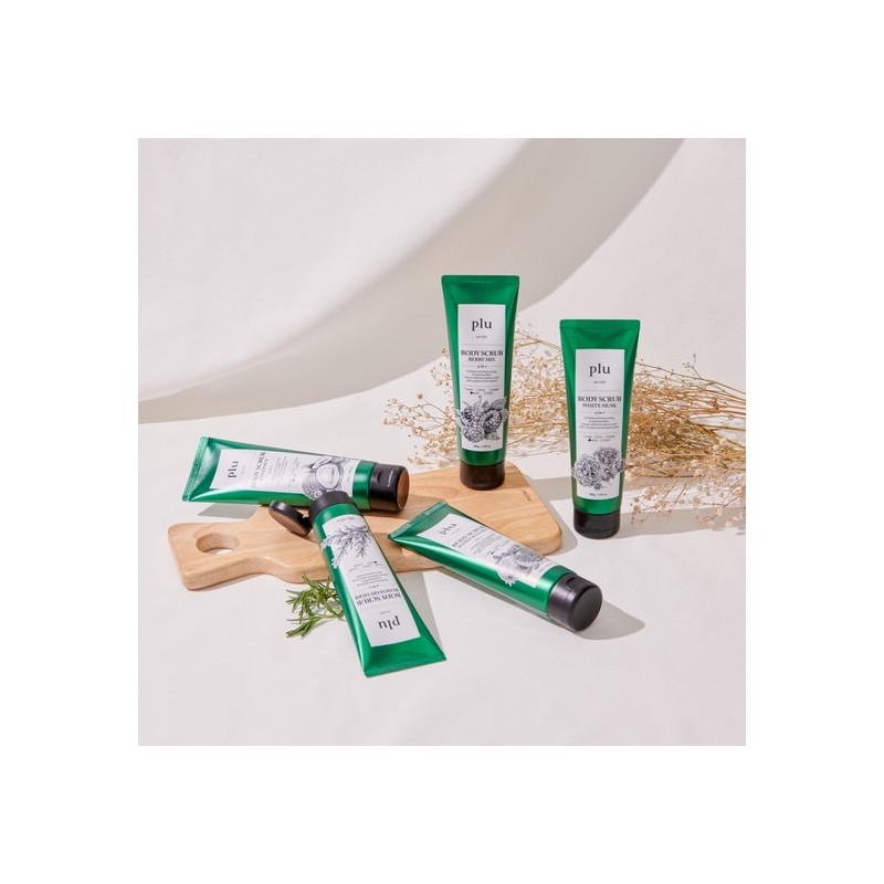 Flu Plu Body Scrub Original 200g + Peeling Gel Peach