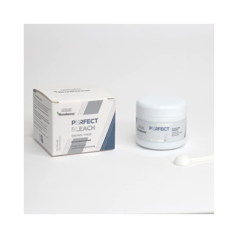 Polvo decolorante para cejas y vello facial; Perfect Bleach Powder