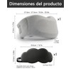 Descompresor Cervical, Collarin Cervical Para El Cuello, 2 Piezas,Nylon Y