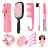 Doll Hair Brush Compatible with American Girl,4PCS Comb Set with