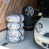 Bonform 7205-08SI Tire Carry Bag for Light and Normal Car,