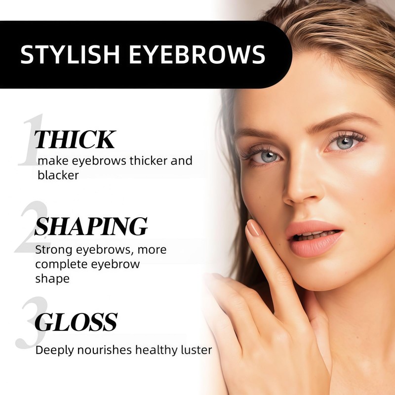 Eyebrow Pencil,2 Fork Tip &Precise Brush-Tip,Waterproof Eye Brow Pencil,Eyebrow Pencil