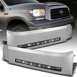 AKKON - For 07-13 Toyota Tundra | 08-13 Sequoia Build-In LED DRL Daytime Running Light Assembly