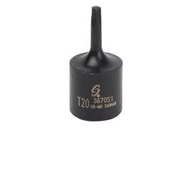 Sunex 3670s1 3/8-Inch Drive T20 Internal Star Impact Socket