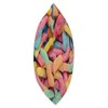 Cute Candy Theme for Kids Rainbow Sour Gummy Worms Throw