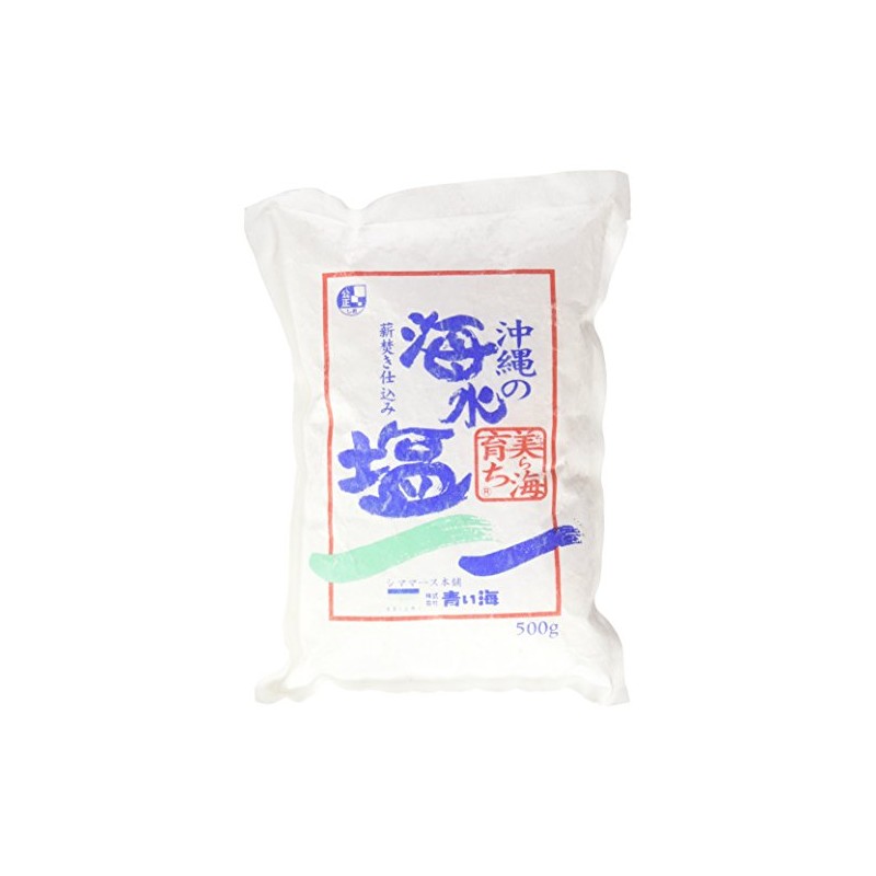 Okinawa Sea Salt Grown in Churaumi, 17.6 oz (500 g)