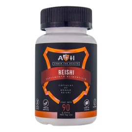A4h Hongo Reishi 90 Cáps Antioxidante Antiinflamatorio Sabor Sin Sabor                                                                                