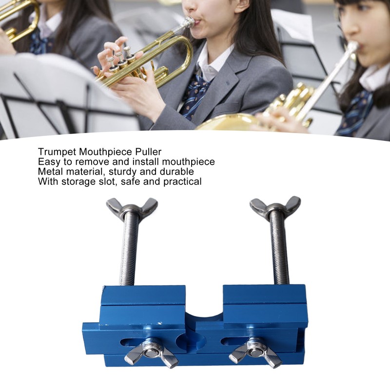 Trumpet Mouthpiece Puller Metal Trombone Mouth Remover Extractor Maintenance Tool