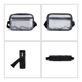 NOTAG Transparent Bag, Waist Bag, PVC Pouch, Engineer, Clean Back, Anti-Static, Waterproof, Durable, Tool Bag, For Cleanroom, Work, Construction, Work