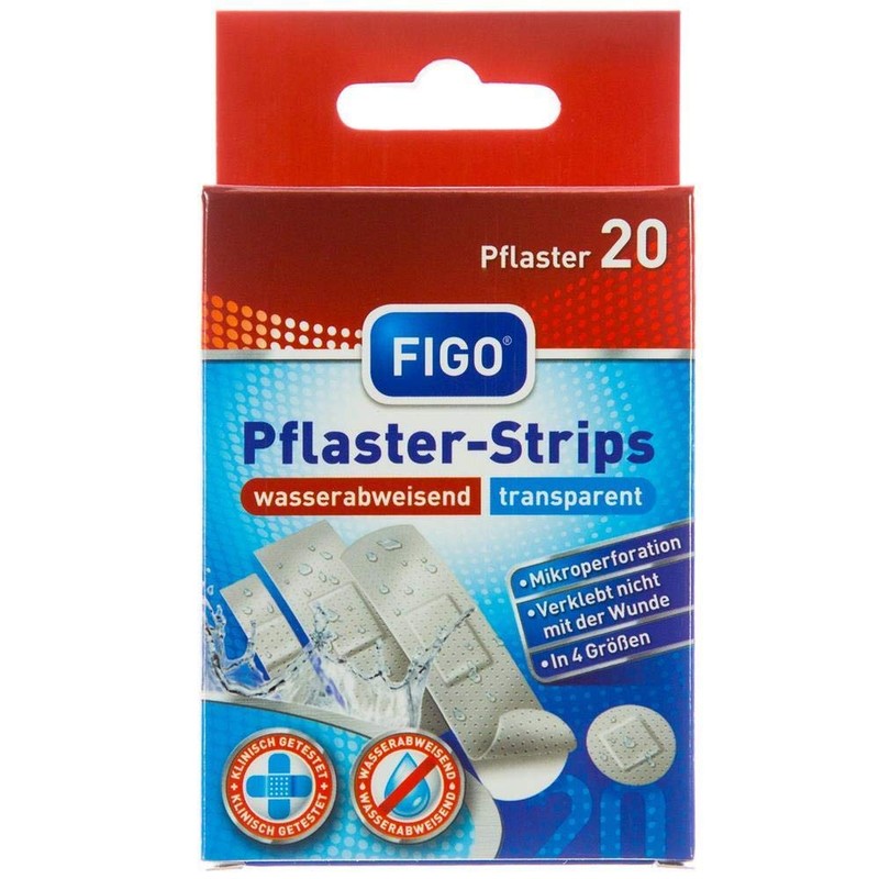 varivendo Notepad + 4 x 20 Plaster Strips Transparent =