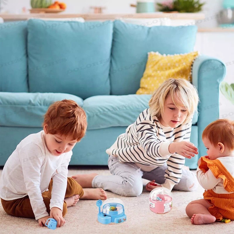 Dolores Mini Máquina Garra Dinosaurio Y Máquina Pesca Niños Juguetes